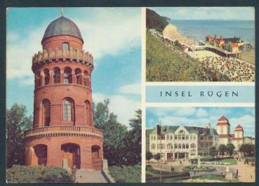 Bergen-Ernst-Moritz-Arndt-Turm, Sellin-Seebrücke, Binz -Promenade